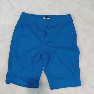 Jones New York Vibrant Blue Women's Bermudas